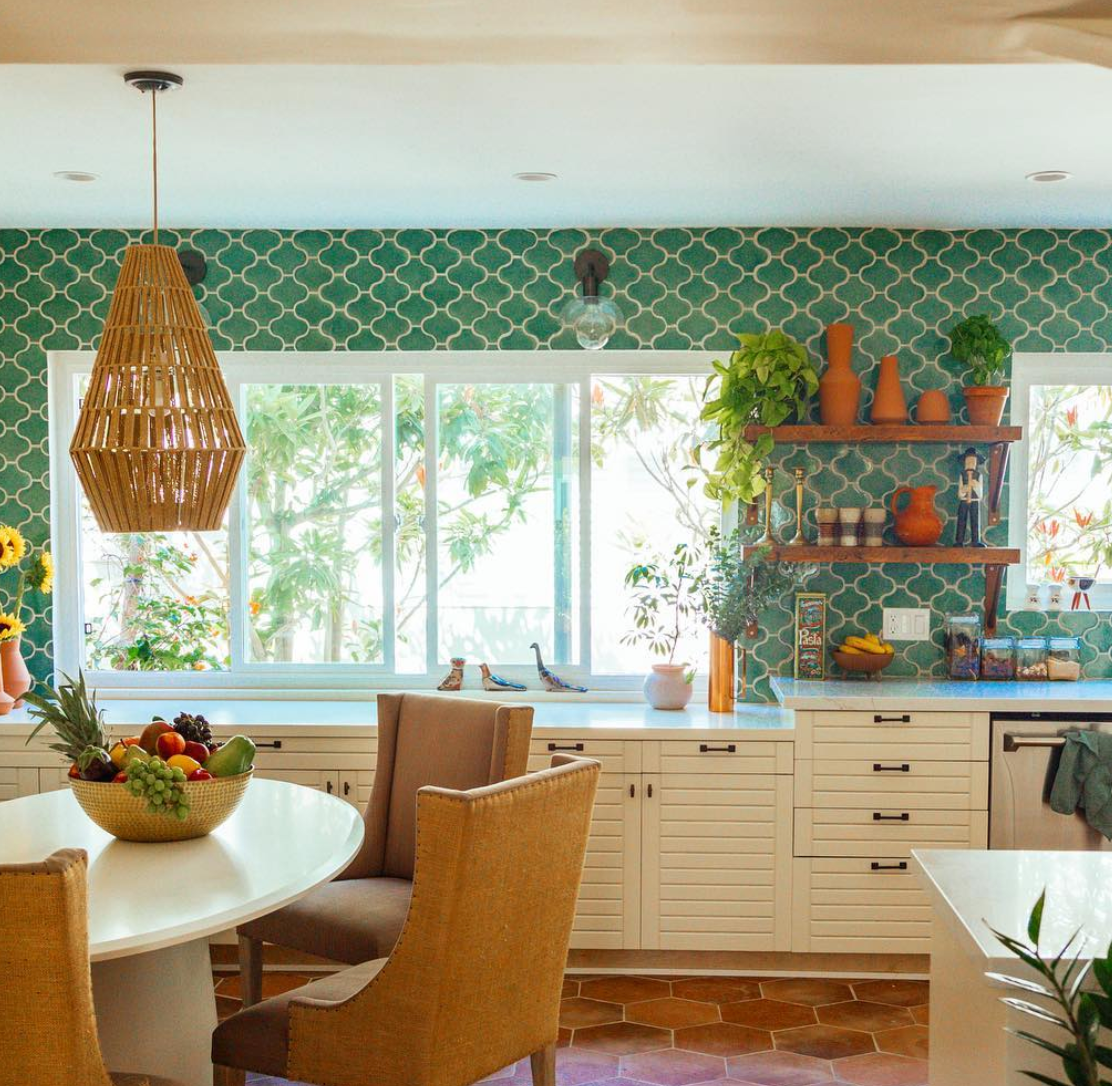 Bohemian kitchen tile