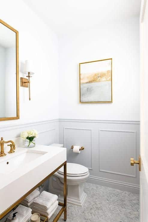 Wainscoting in the Bathroom