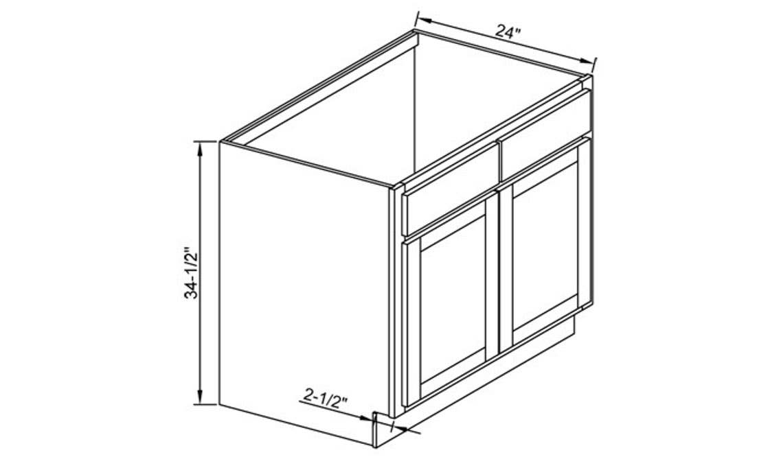 Kitchen Cabinet Sizes And Dimensions Getting Them Rig - vrogue.co