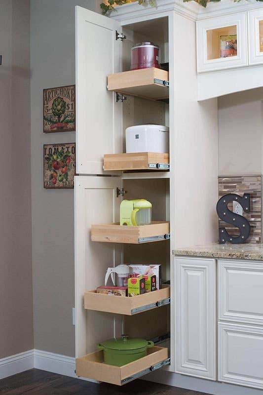 Pull Out Cabinet Organizers- Types and Benefits