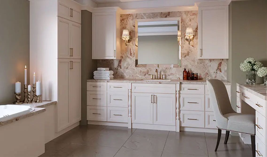 Lily Ann Cabinets: York Linen Bathroom Cabinets