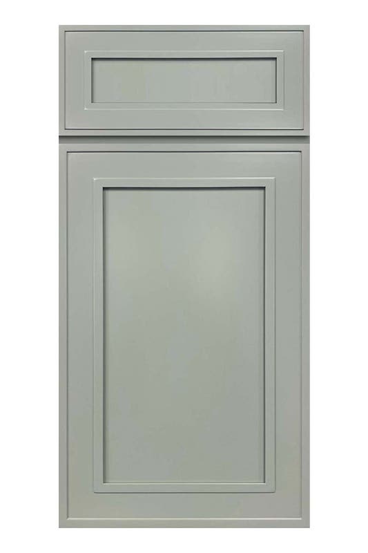 Craftsman Lili Green Shaker Cabinet Door