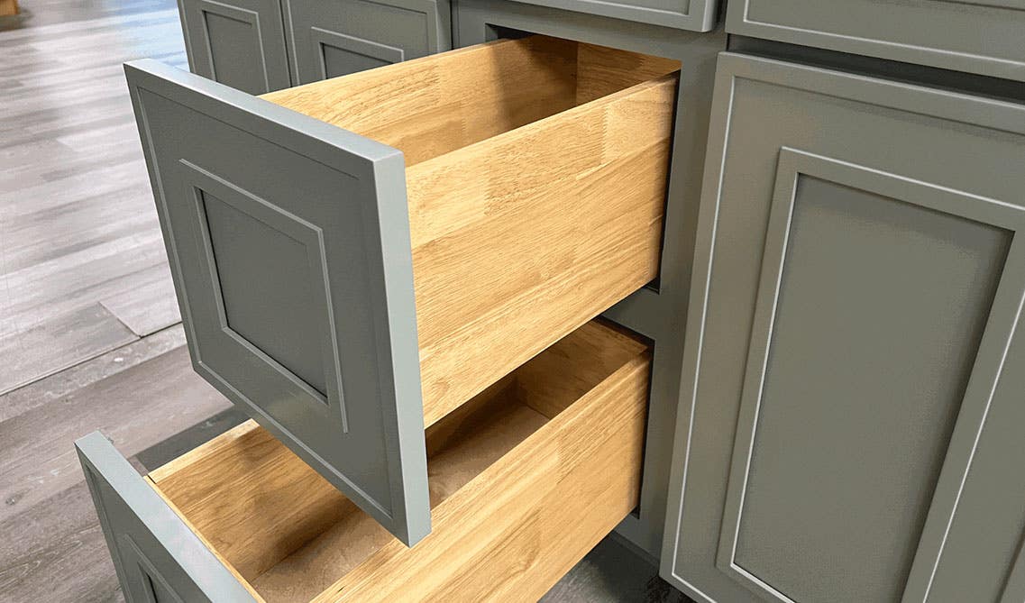 Lily Ann Cabinets: Craftsman Green Shaker