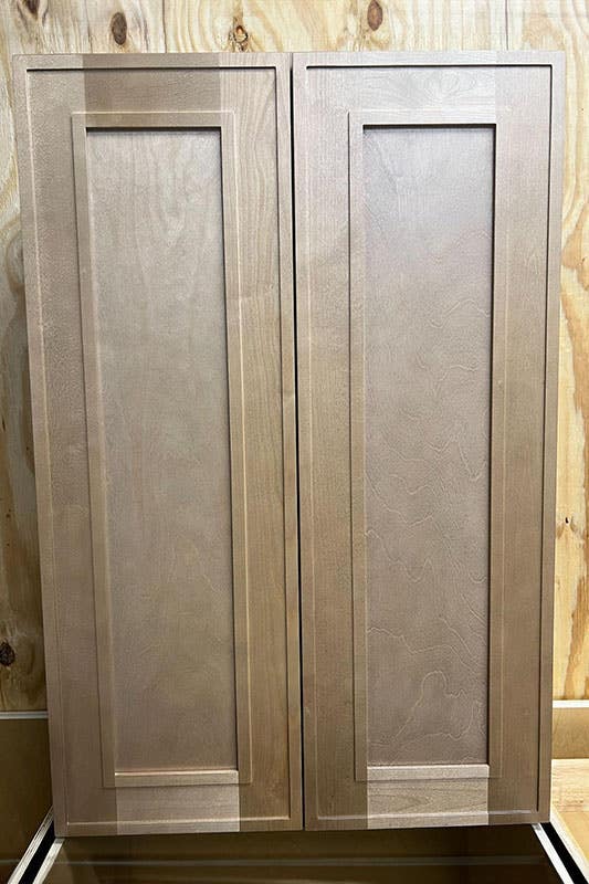 Craftsman Natural Shaker Cabinets 