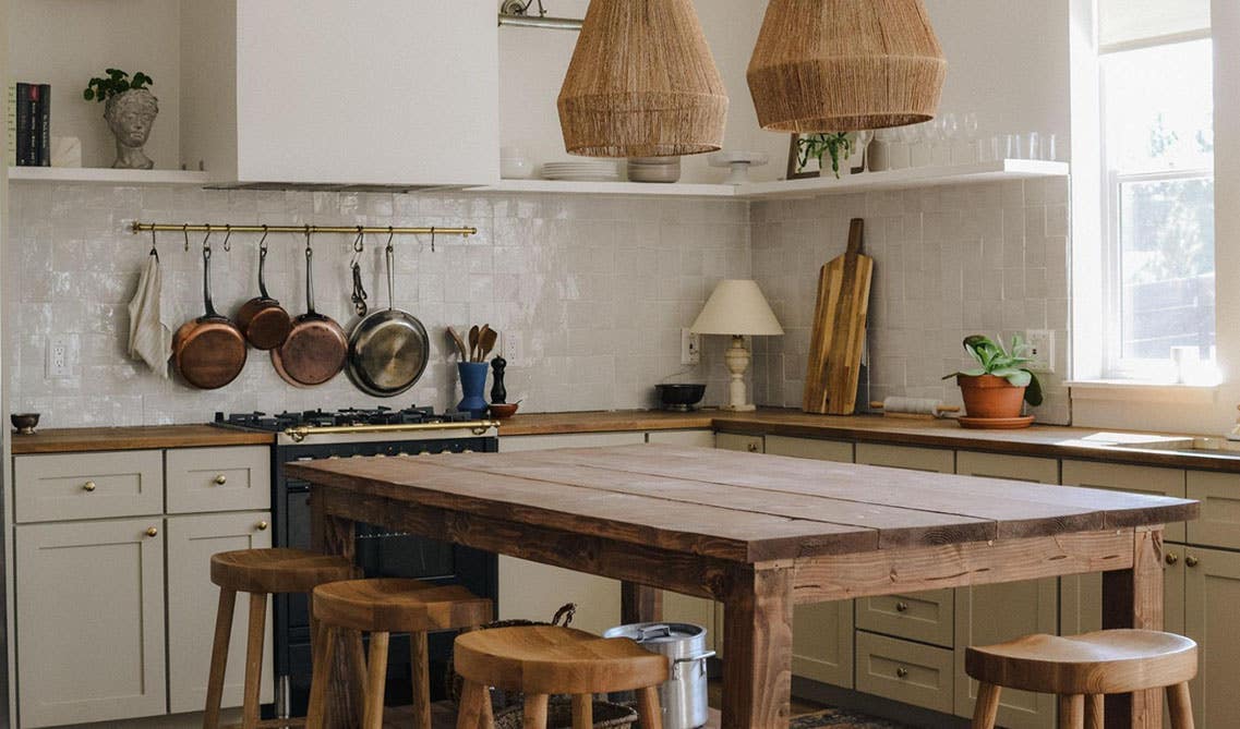 Rustic kitchen design 