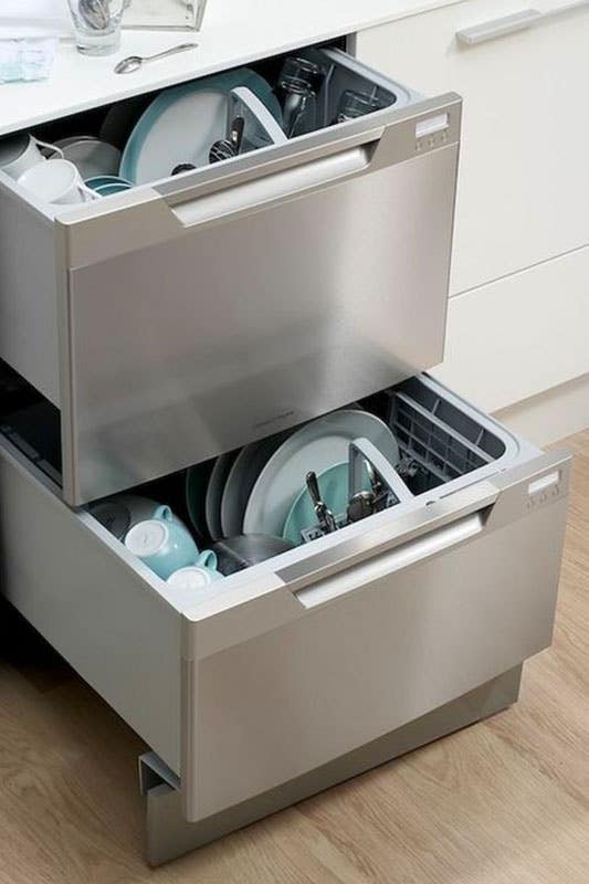 Kitchen drawer dishwashers