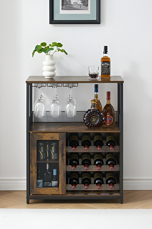 Freestanding wine cabinets