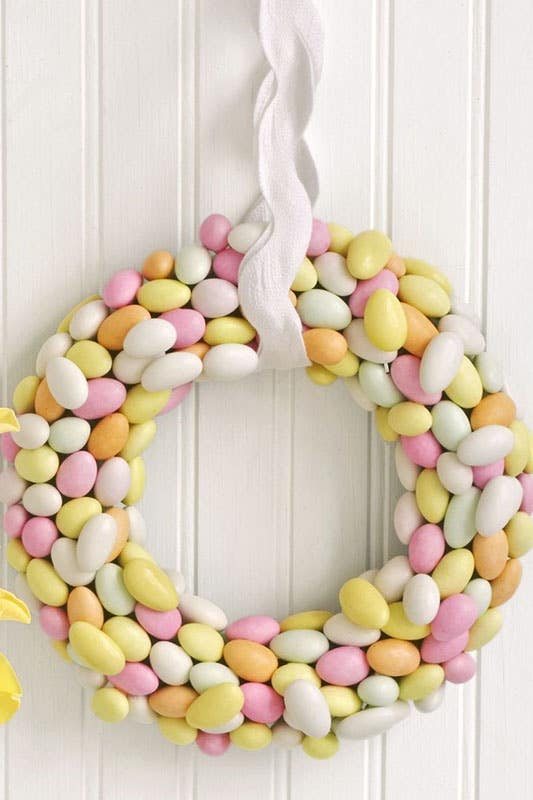  Jordan Almond Wreath