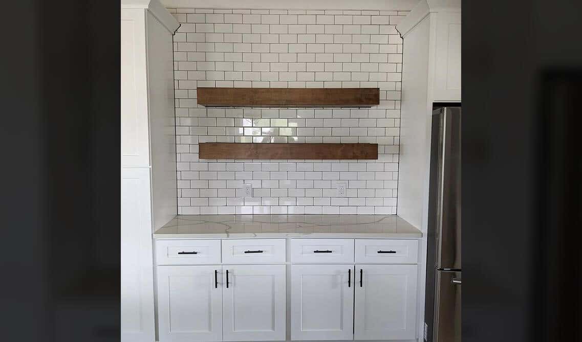 Install a backsplash