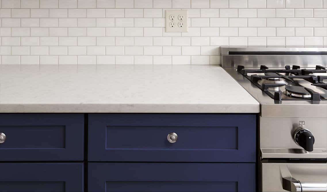 Navy Blue Shaker Hardware Ideas