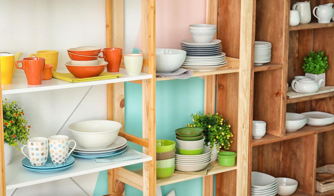 Kitchen Shelves - Kitchen Shelving