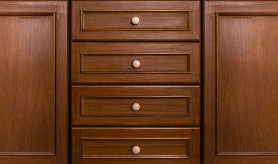 Oak Kitchen Cabinet and drawers