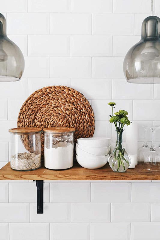 Wooden Floating Shelves 