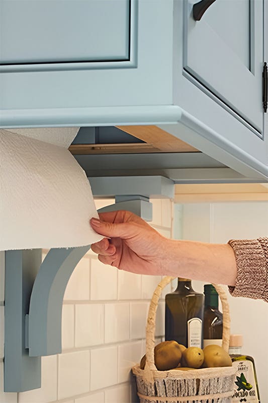 concealed dispenser built in paper towel holders