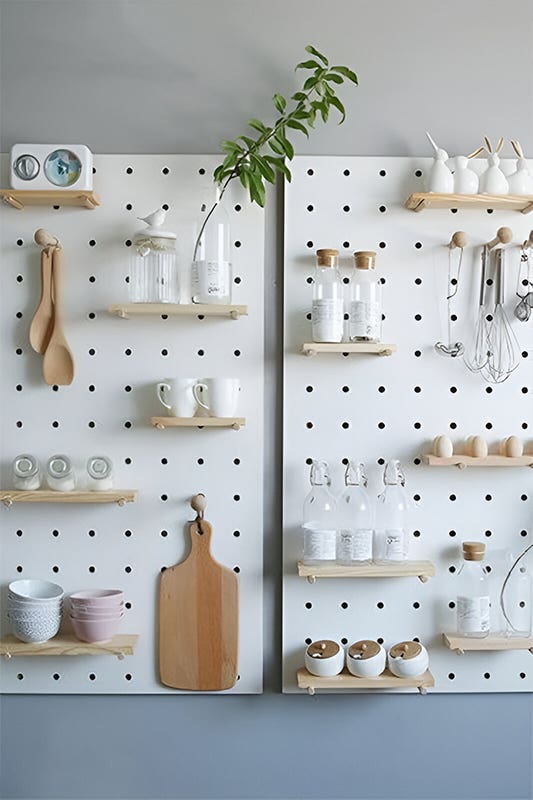 Pegboard Wall Organizer