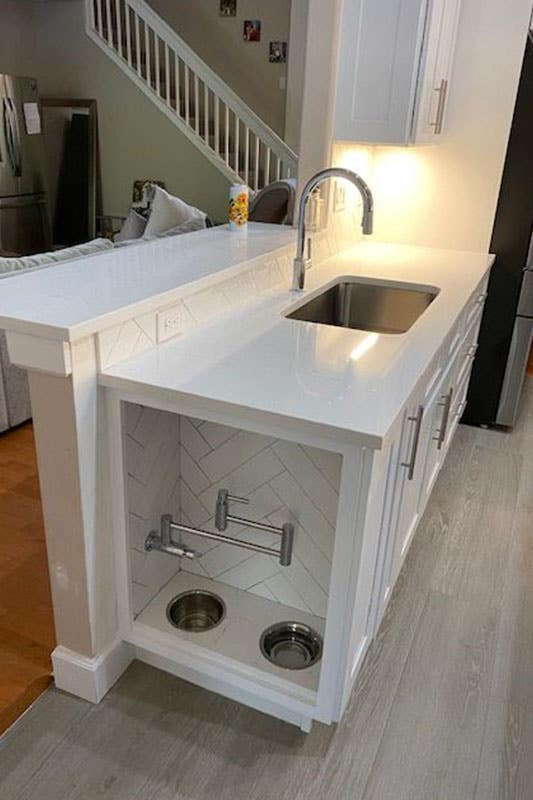 Pet Friendly Kitchen Island