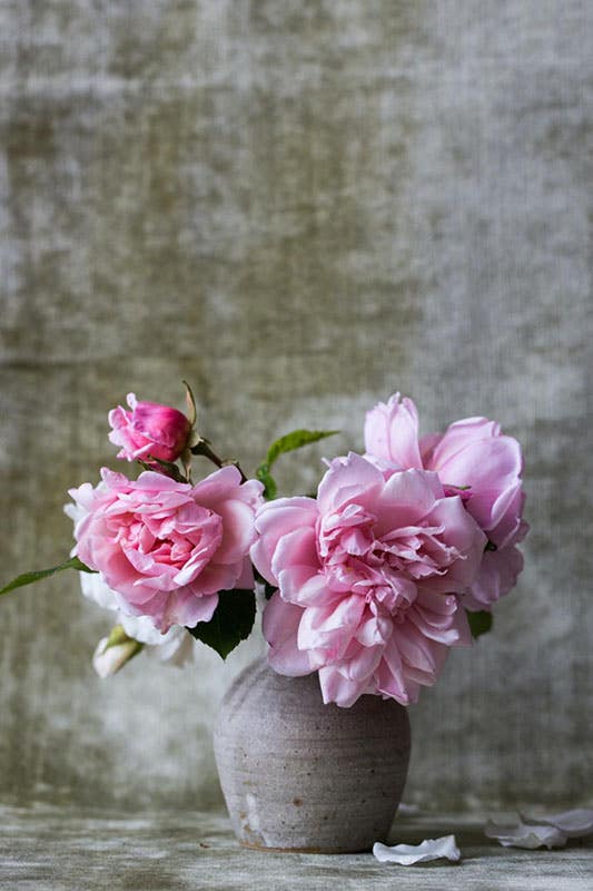 Pink flower bouquets 