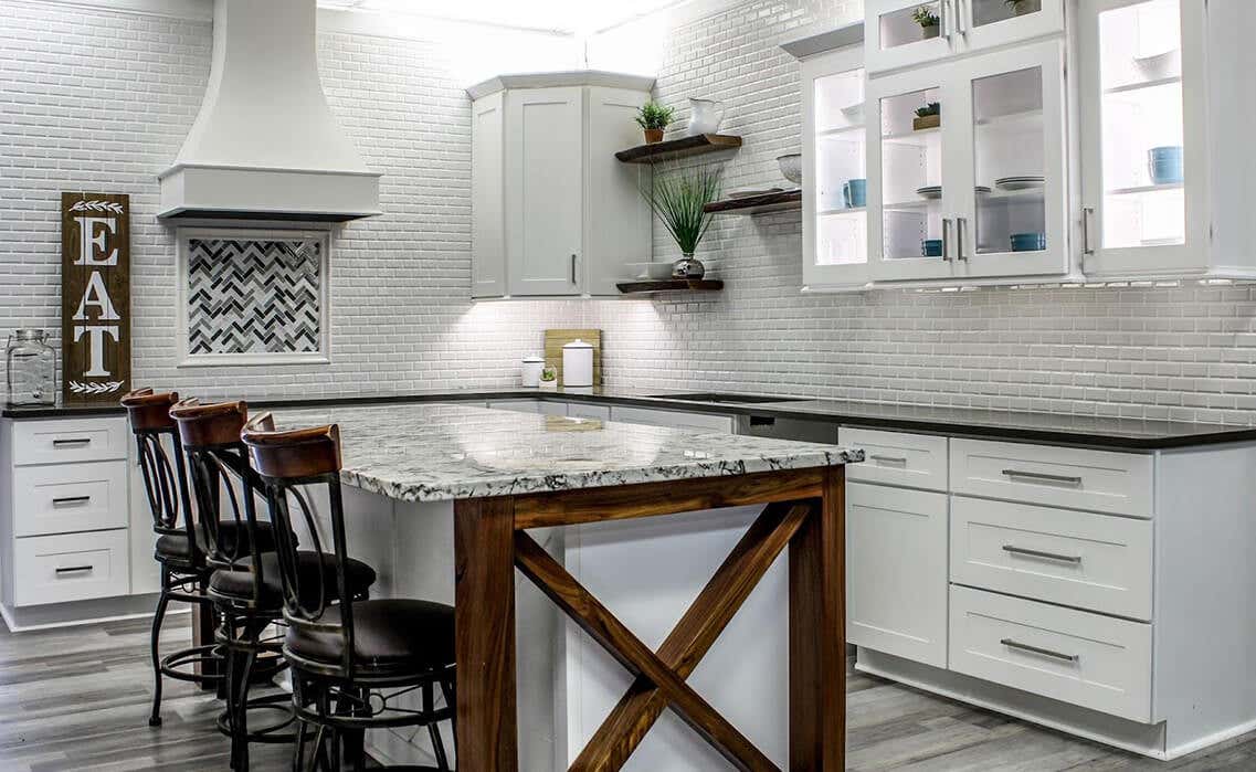 Porcelain Backsplash