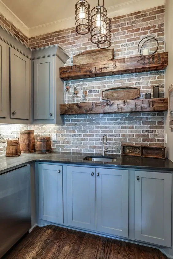 brick accent walls