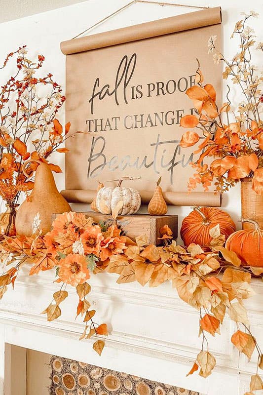 Fall foliage Decoration