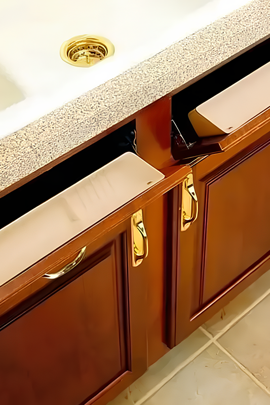 Sink Front Tip Out Tray