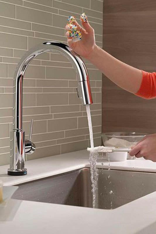 touch-controlled faucets