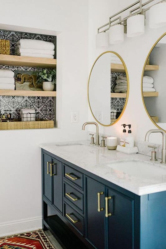 Under Bathroom Sink Organization Ideas - Blue i Style