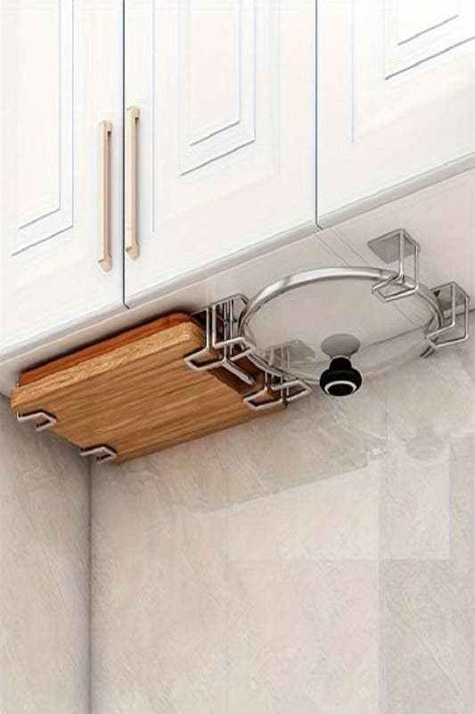 Utilize Space Under Cabinets