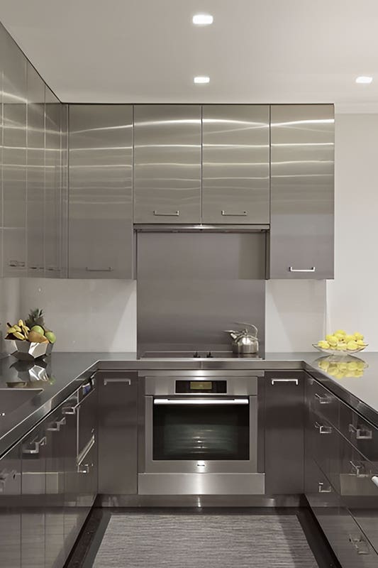 Stainless Steel Kitchen Cabinets