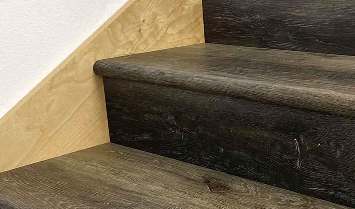 Stair Tread Driftwood Flooring