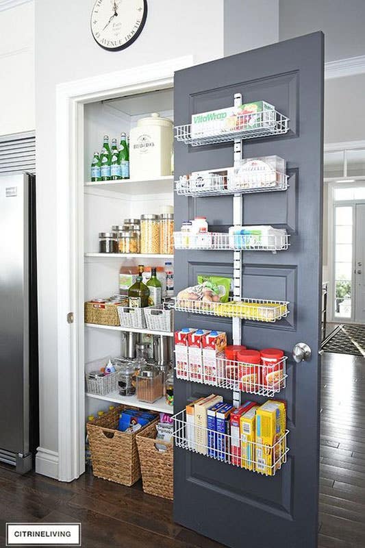 Nine Ideas to Organize a Small Pantry with Wire Shelving - Kelley Nan