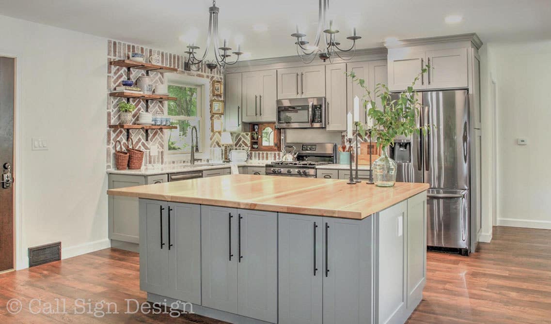 Earthy Tone Kitchen