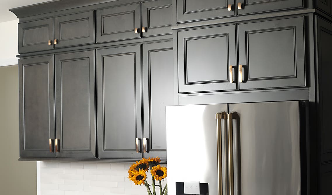 York Driftwood Grey Cabinet