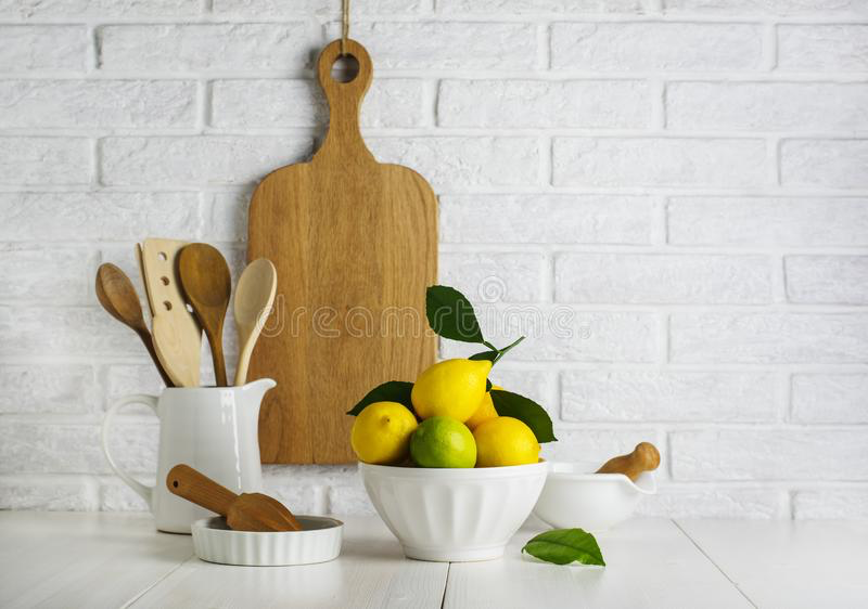 bowl of fresh lemons on your kitchen countertop