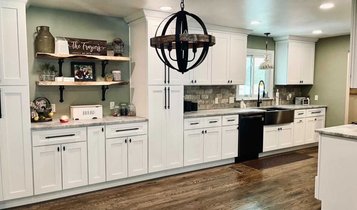 Floating shelves store and cabinets