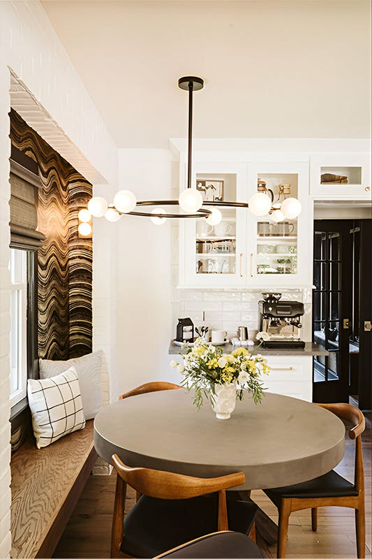 Distinct Dining Space 