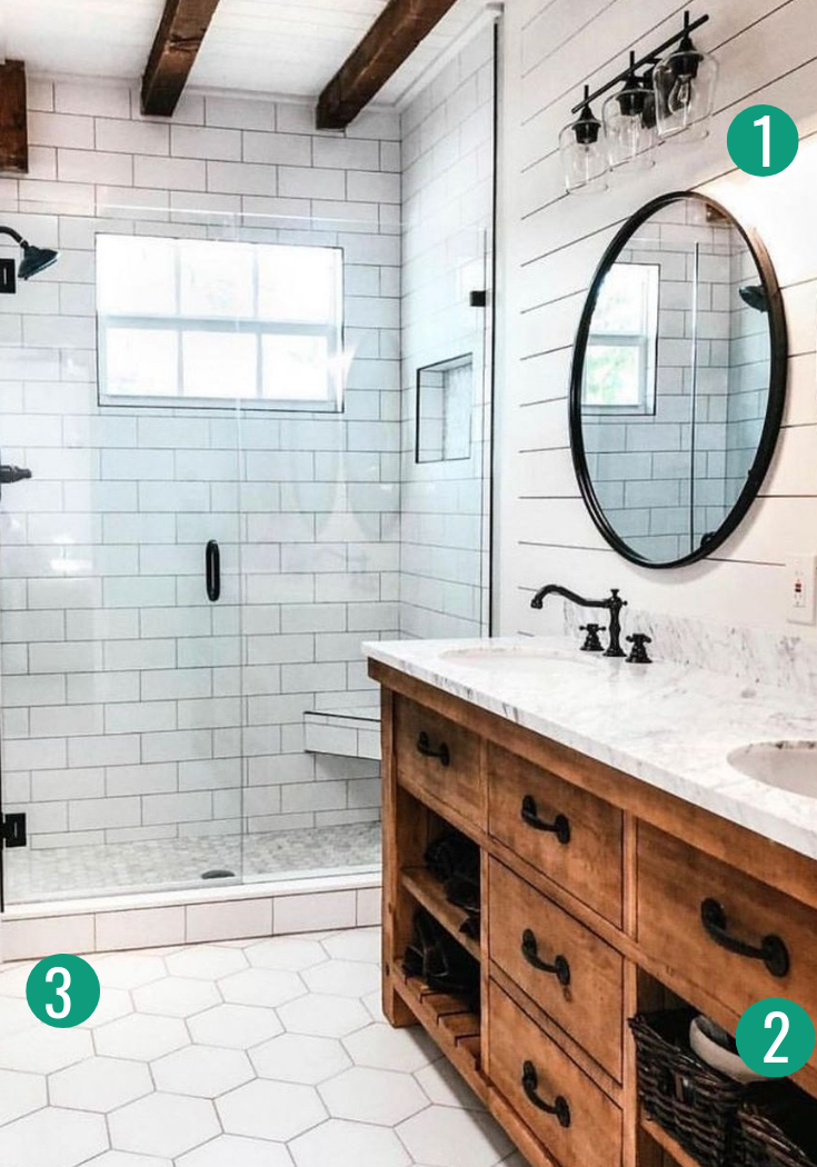 Farmhouse Bathroom Ideas