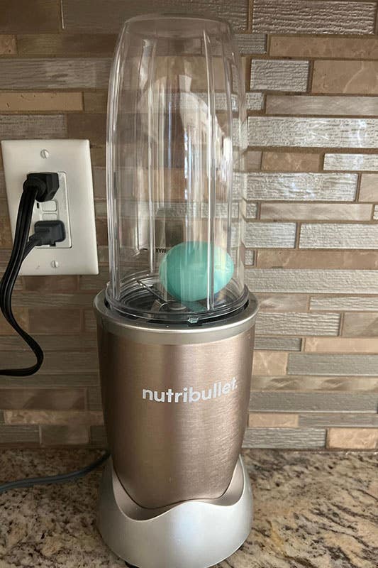 easter egg inside the blender 