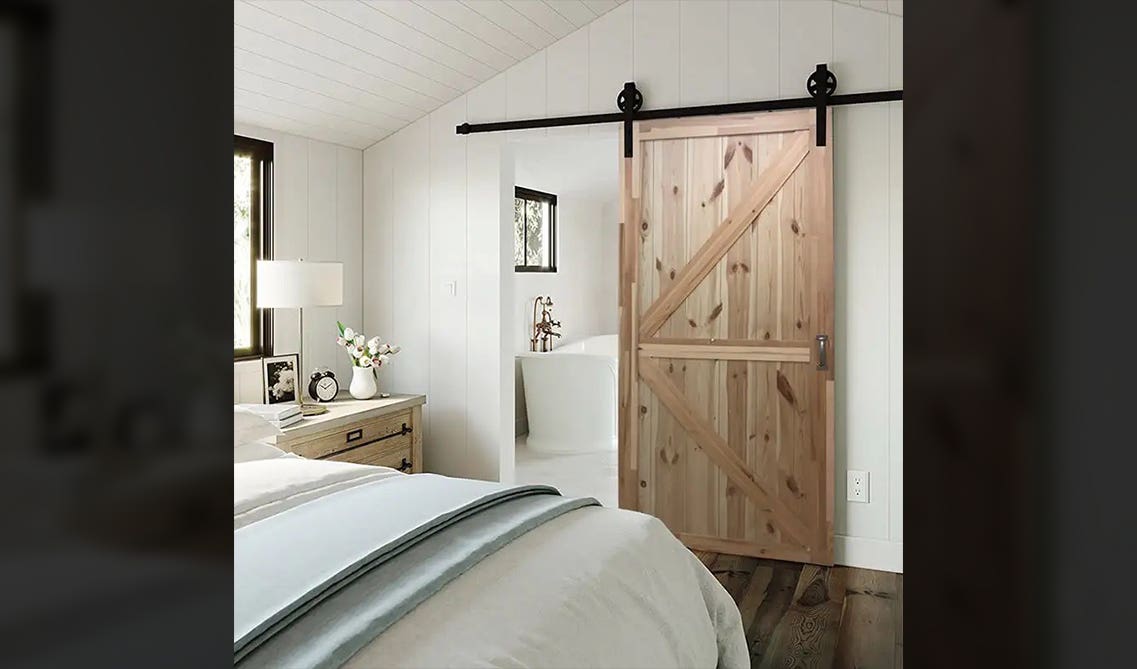  Barn Door for privacy