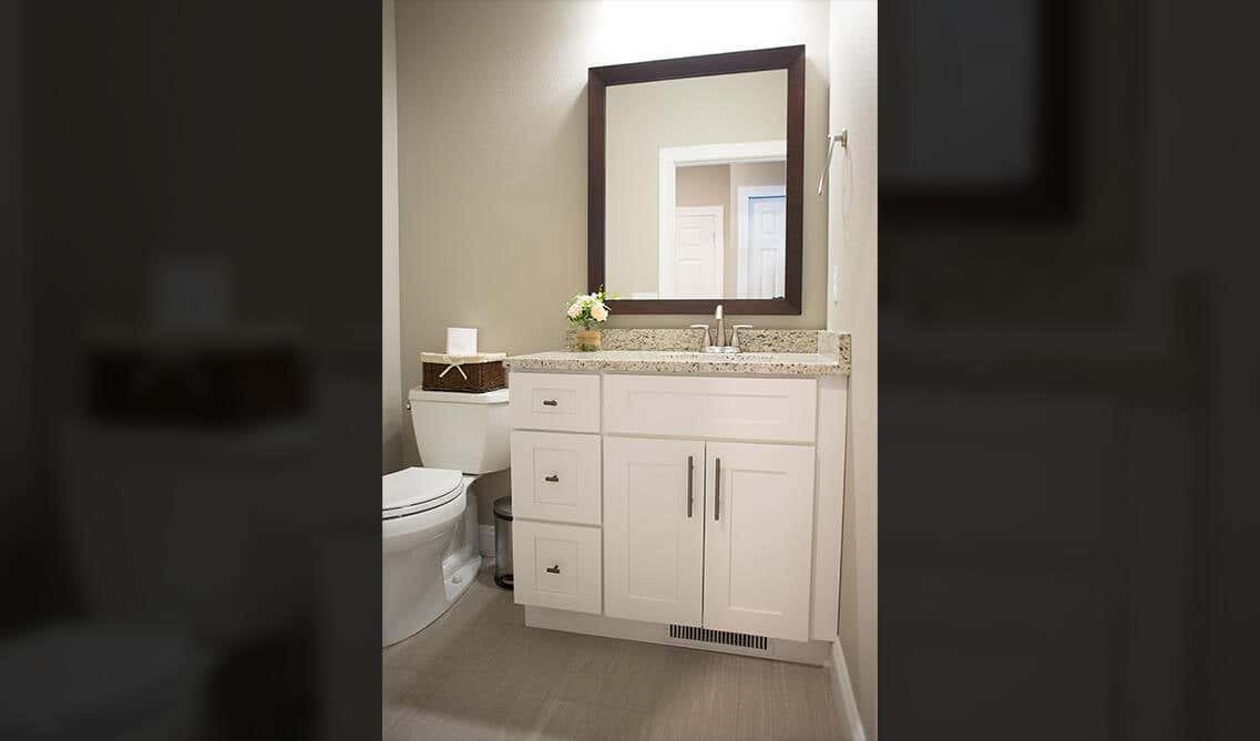 farmhouse bathroom vanity