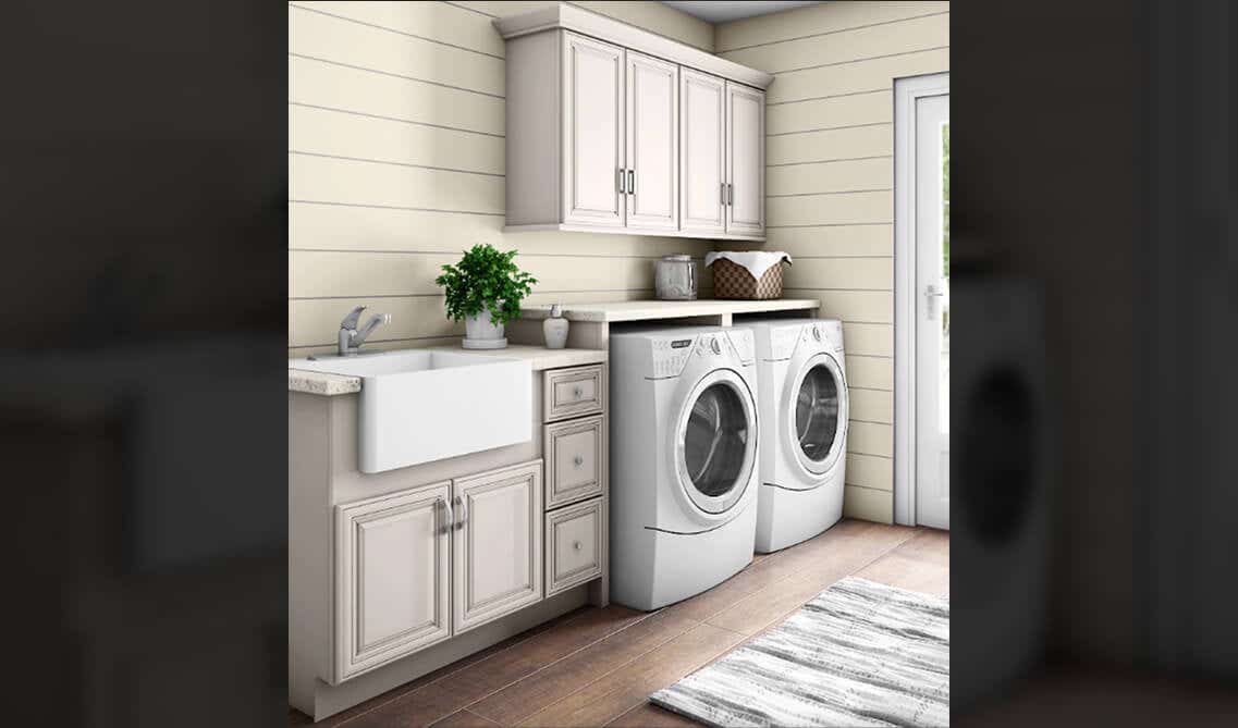 RTA Laundry Room Cabinets