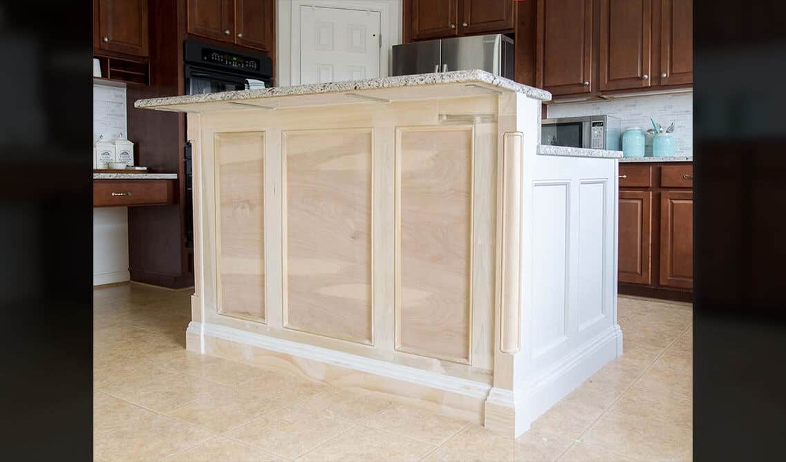 Kitchen Island With Raised Bar