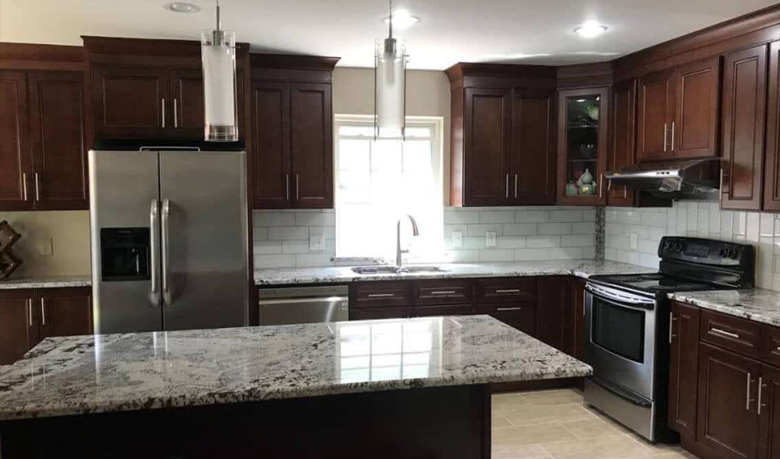 York Chocolate Kitchen Cabinets