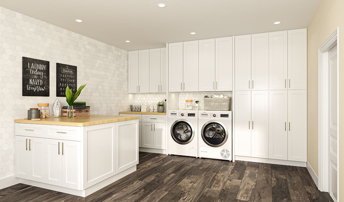 Vinyl Flooring for laundry room