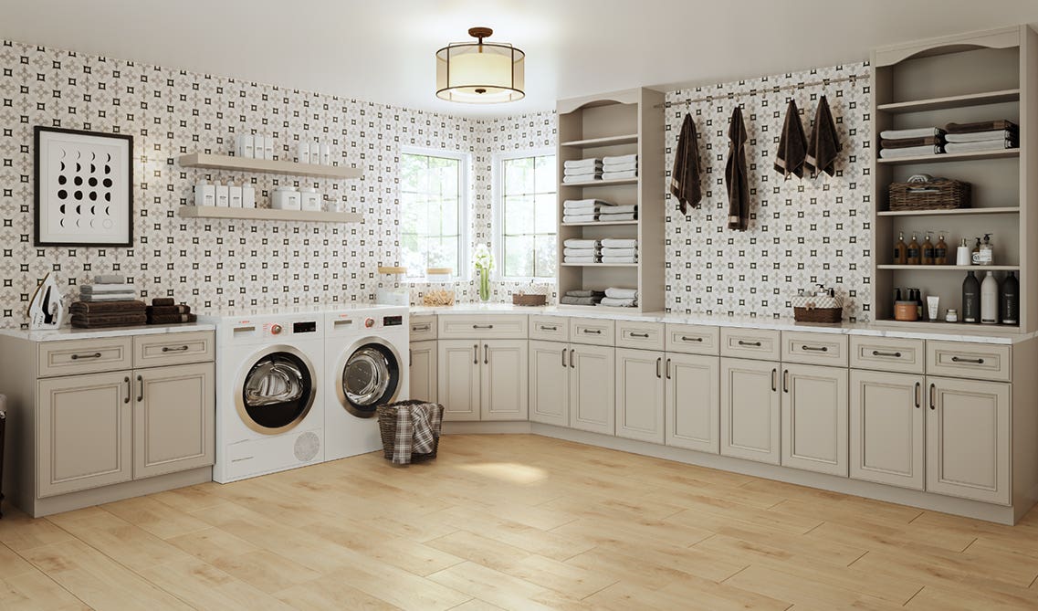 best flooring for your laundry room- SPC flooring