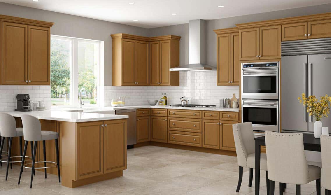 Spice Up the Kitchen With Madison Toffee Cabinet