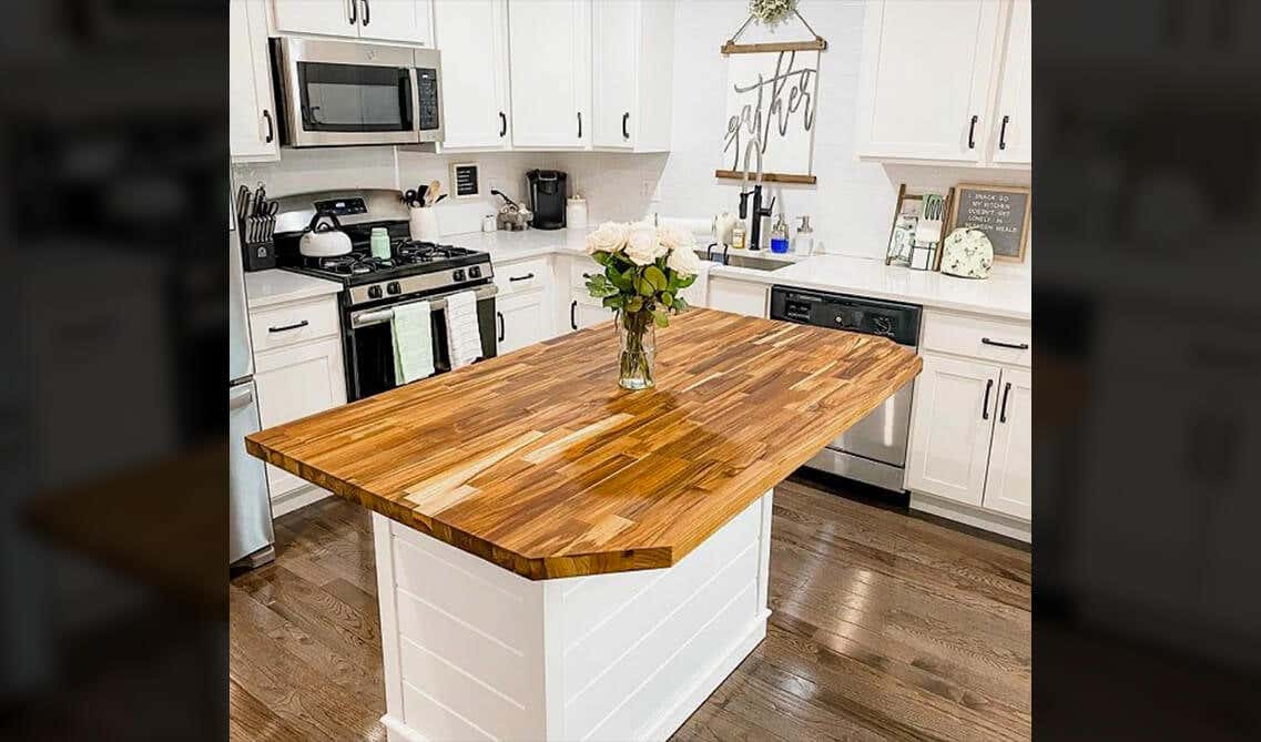 Butcher Block Kitchen Island