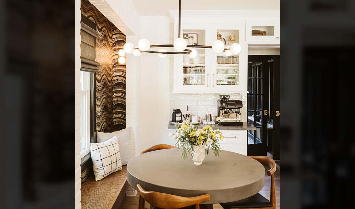 white shaker cabinet doors with modern lighting 