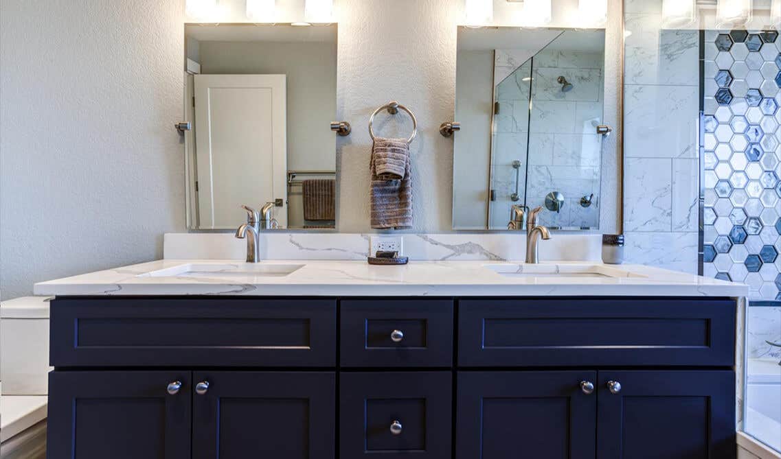 Bath vanity cabinets 