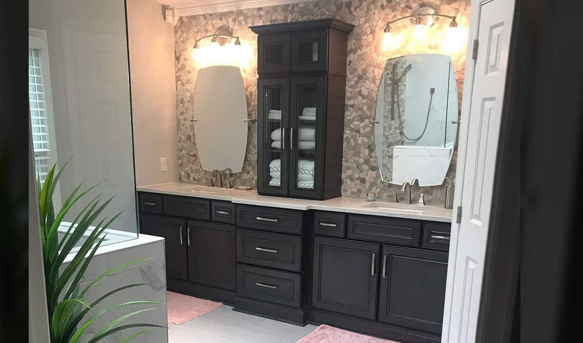 vanity base cabinets